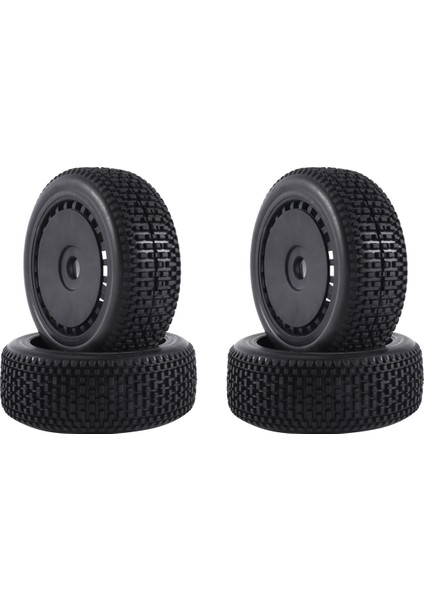 4 Adet 116MM 1/8 Rc Off-Road Lastikleri Tekerlek 17MM Hex Arrma Redcat Takımı Wr8 Hobao 116X43MM,2 (Yurt Dışından)
