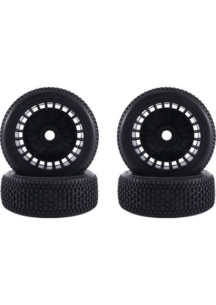 4 Adet 116MM 1/8 Rc Off-Road Lastikleri Tekerlek 17MM Hex Arrma Redcat Takımı Wr8 Hobao 116X43MM,2 (Yurt Dışından)