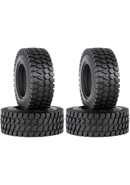 4 Adet 75 mm 1.55 Inç Lastik Lastik Eksenel Jr 90069 D90 CC01 CC02 LC70 Jımny Rc Paletli Araba (Yurt Dışından)
