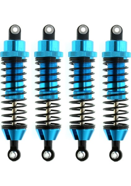 4 Adet 85MM Metal Amortisörler Damper Redcat Gen8 Gen 8 Scout Iı 1/10 Rc Paletli Araba Yükseltme Parçaları, Mavi (Yurt Dışından)