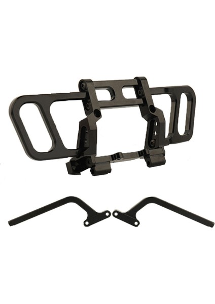 Metal Ön Tampon Boğa Çubuğu Eksenel Wraith Spawn 1/10 Rc Paletli Araba Yükseltme Parçaları Aksesuarları, Siyah (Yurt Dışından)