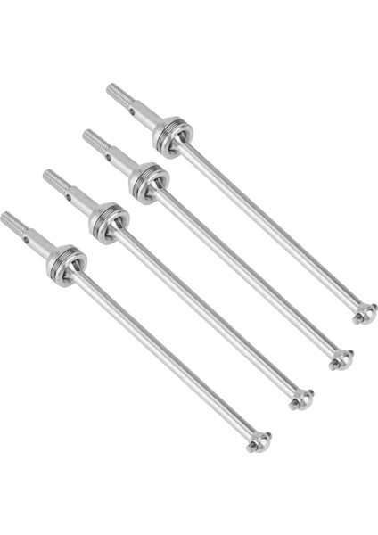 4 Adet Metal Evrensel Tahrik Mili Cvd 104001-1927 104001 1/10 Rc Araba Yedek Parça Aksesuarları (Yurt Dışından) fırsatları