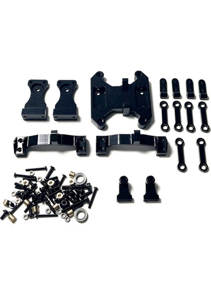 Metal Denge Şasi Kurulu Tahterevalli Kiti Için B16 B36 1/16 Rc Araba Yükseltme Parçaları Modifiye Aksesuarları, Siyah (Yurt Dışından) fiyatları