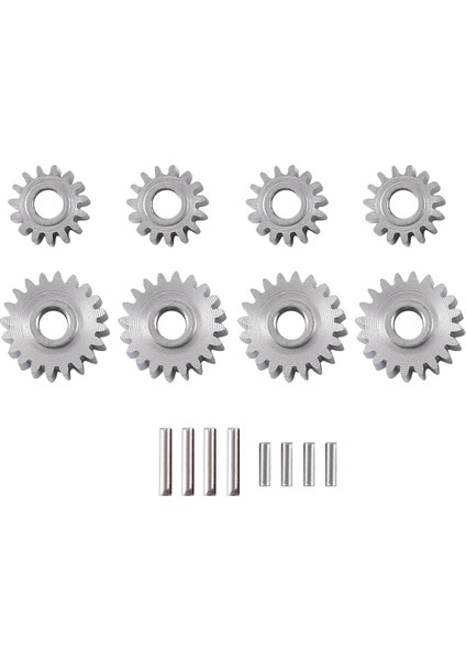 8 Adet Çelik Portal Aks Dişli Seti 20T 15T 1/24 Fms FCX24 Rc Paletli Araba Yükseltme Parçaları (Yurt Dışından)