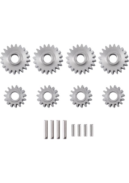 8 Adet Çelik Portal Aks Dişli Seti 20T 15T 1/24 Fms FCX24 Rc Paletli Araba Yükseltme Parçaları (Yurt Dışından)