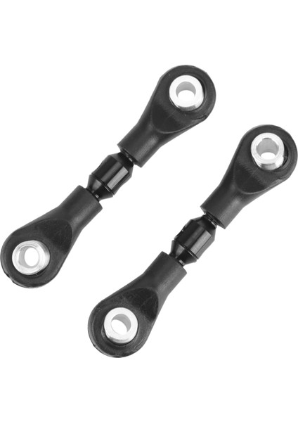 3 Adet Metal Direksiyon Çubuğu Bağlantı Çubuğu Rot Tt-01 TT01 1/10 Rc Araba Yükseltme Parçaları Aksesuarları, Siyah (Yurt Dışından)
