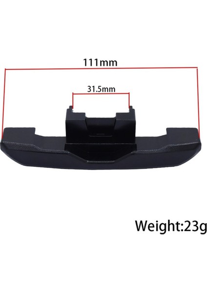 Metal Arka Tampon 9734 TRX4M -4m 1/18 Rc Paletli Araba Yükseltme Parçaları Op Aksesuarları, 2 (Yurt Dışından)