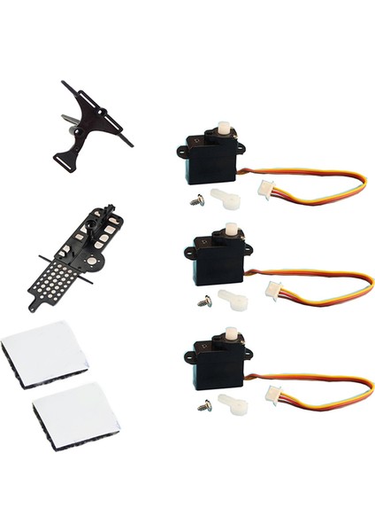 1 Takım Xk K110 Yükseltme K110S Servo Ana Çerçeve ve Servo Plaka Xk K110 K110S Rc Helikopter Yükseltme Parçaları (Yurt Dışından)