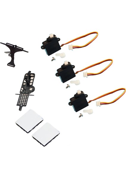 1 Takım Xk K110 Yükseltme K110S Servo Ana Çerçeve ve Servo Plaka Xk K110 K110S Rc Helikopter Yükseltme Parçaları (Yurt Dışından)