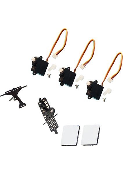1 Takım Xk K110 Yükseltme K110S Servo Ana Çerçeve ve Servo Plaka Xk K110 K110S Rc Helikopter Yükseltme Parçaları (Yurt Dışından)