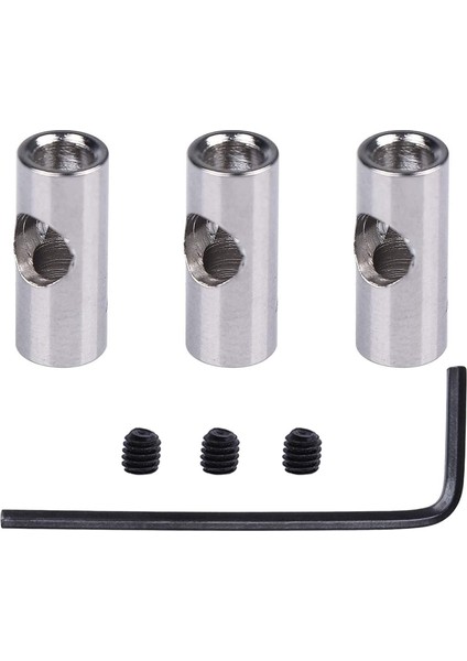 3 Adet Motor Aksı 3.17MM Ila 5mm Şaft Adaptör Kolu Üzerinde Değişim Rc Model Araba Tekne Uçak 3650 550 540 Motor (Yurt Dışından)
