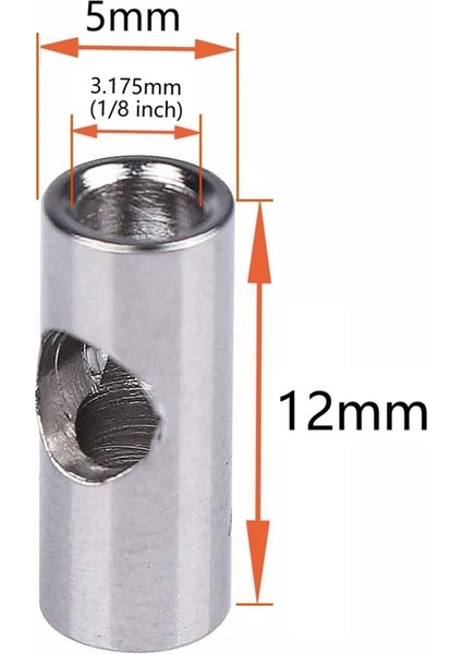 3 Adet Motor Aksı 3.17MM Ila 5mm Şaft Adaptör Kolu Üzerinde Değişim Rc Model Araba Tekne Uçak 3650 550 540 Motor (Yurt Dışından)
