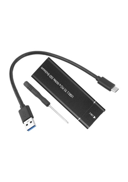 Nvme Kutu Nvme SSD Kutusu USB M2 Nvme SSD Kutusu USB 3.1 Pci-E Nvme SSD Kutu