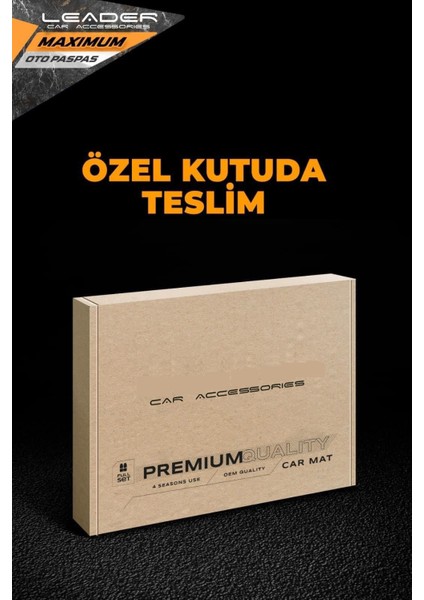 Opel Mokka x Uyumlu Kesilebilir Universal Paspas 4d Havuzlu Pron (Siyah)