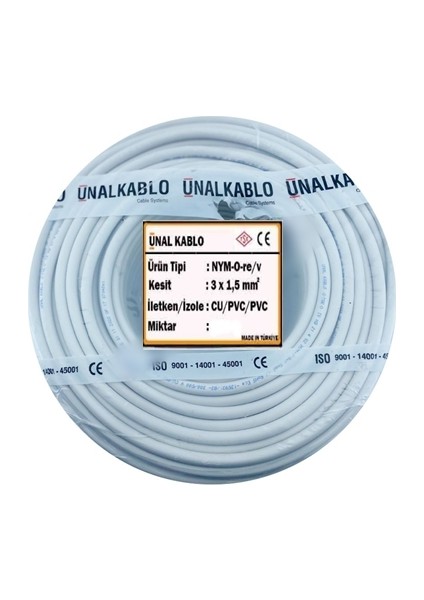 3x1,5 Nym - Antigron Kablo modelleri