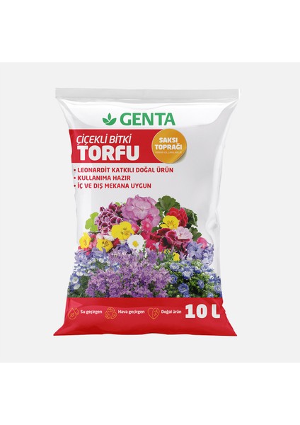 Sardunya ve Çiçekli Bitki Torfu 10 Lt