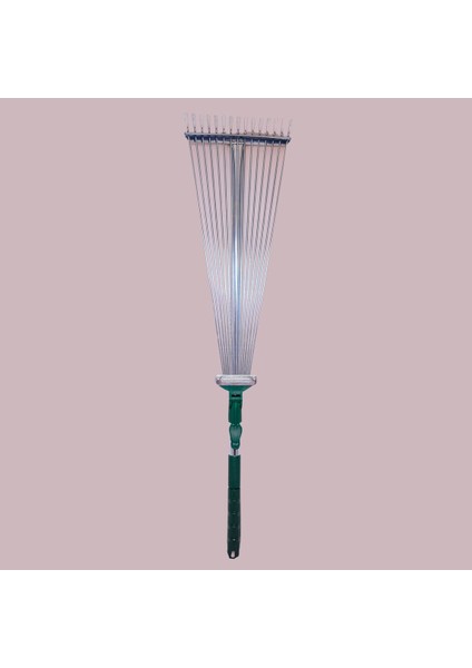 Teleskopik Saplı Ayarlı Metal Tırmık 18-56 cm