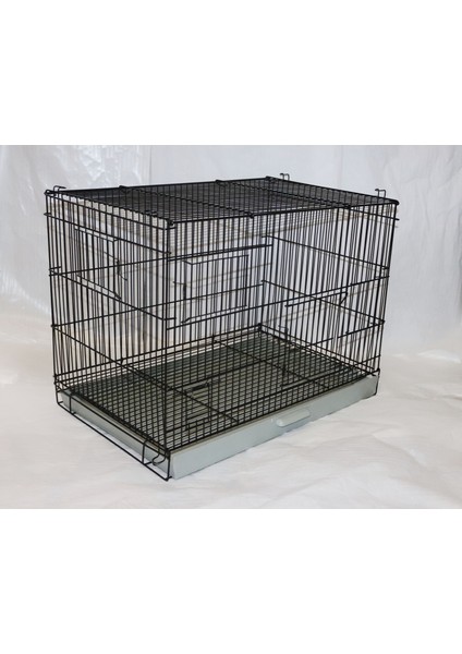 Siyah Model:42 Muhabbet Kuşu Kafesi - Papağan Kafesi 59*38*42 fiyatları