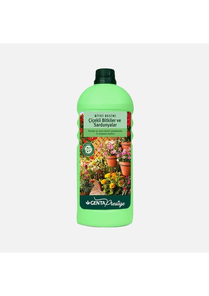 Çiçekli Bitkiler ve Sardunyalar Için Sıvı Besin 1 Lt