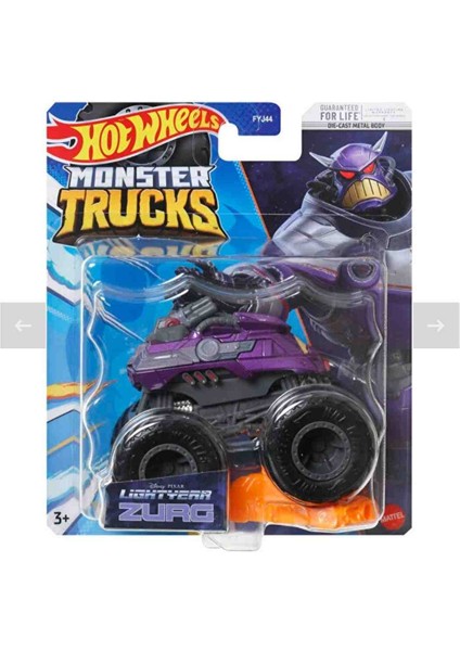 Ceo Design Hot Wheels Monster Trucks 1:64 Arabalar Zurg HPX08