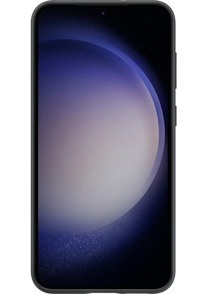 Galaxy S23 Plus Ince Kordonlu Silikon Kılıf - Siyah