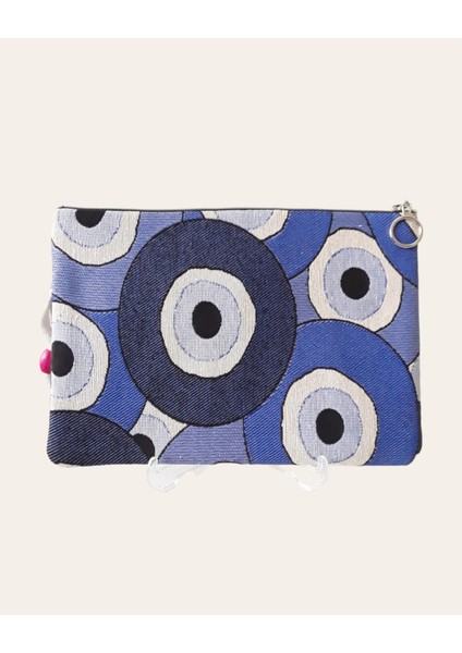 Özel Dokuma Otantik Desenli Portföy & Clutch Kadın El Çantası