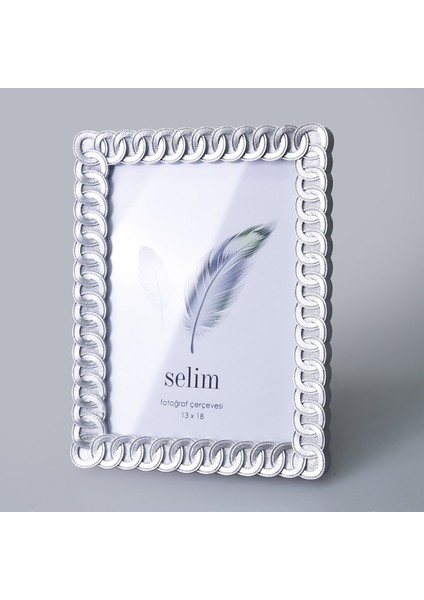 13X18 Ring Çerçeve Gümüş