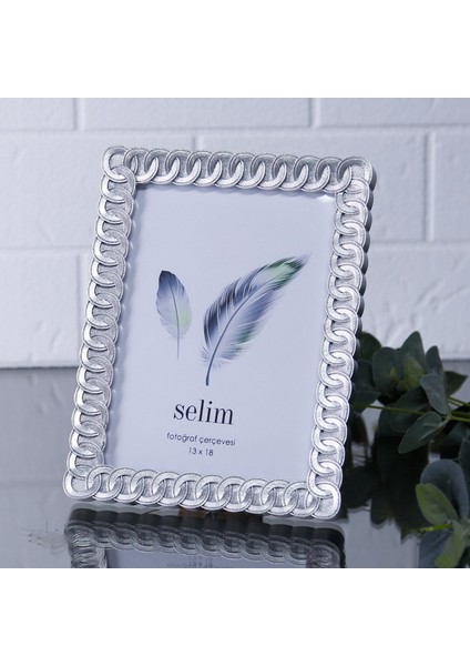 13X18 Ring Çerçeve Gümüş