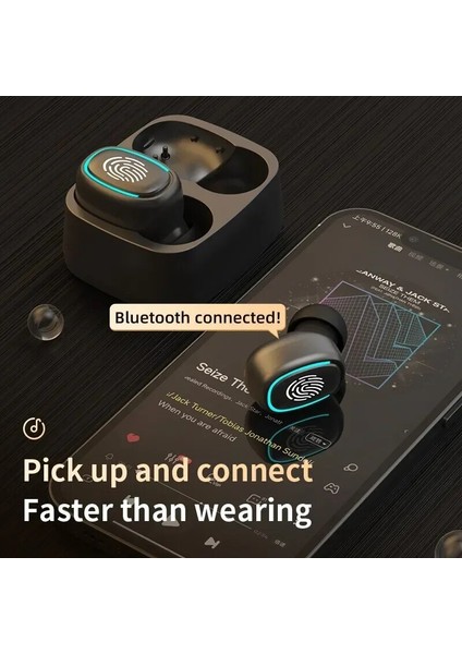 Kablosuz Bluetooth Kulaklık T1 Dokunmatik Kontrol Mini Kulaklıklar Hd Ses Kulakiçi Stereo Bas Hifi Kulaklık (Yurt Dışından) modelleri
