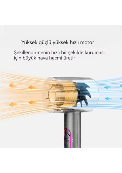 Baırang Negatif Iyon Sessiz Yüksek Güçlü Saç Kurutma Makinesi (Yurt Dışından)