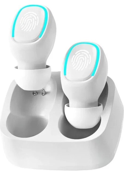 Kablosuz Bluetooth Kulaklık T1 Dokunmatik Kontrol Mini Kulaklıklar Hd Ses Kulakiçi Stereo Bas Hifi Kulaklık (Yurt Dışından)