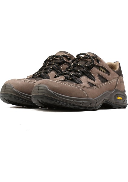 Gerçek Deri Vibram Taban Waterproof Erkek Trekking Bot Ve Ayakkabısı 11757N50T Kahverengi