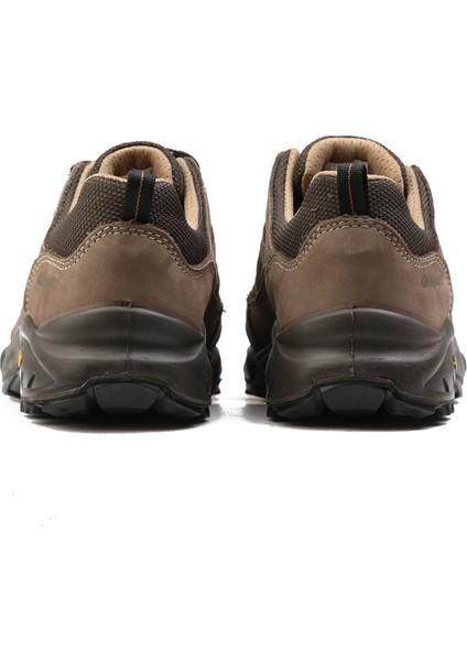 Gerçek Deri Vibram Taban Waterproof Erkek Trekking Bot Ve Ayakkabısı 11757N50T Kahverengi