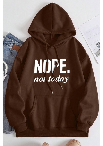 Uygun Tarz Siyah Saturn Sweatshirt