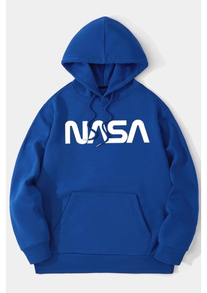 Uygun Tarz Siyah Saturn Sweatshirt