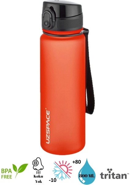 Soft Touch Tritan Su Matarası - 800ML