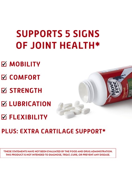 Move Free Advanced Plus Msm 120 Tablets
