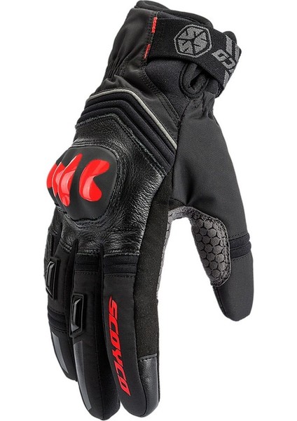 Motosiklet Eldiveni Deri ve Cordura Reflektörlü Su Geçirmez Özel Iç Mebran Dirençli Motor Eldiveni fiyatları