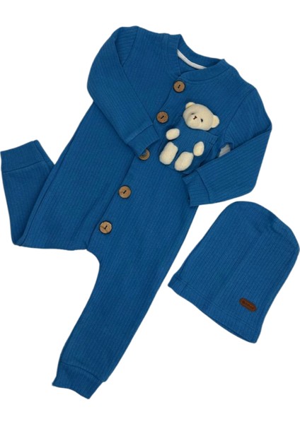 Bebek Takım Şapkalı Set