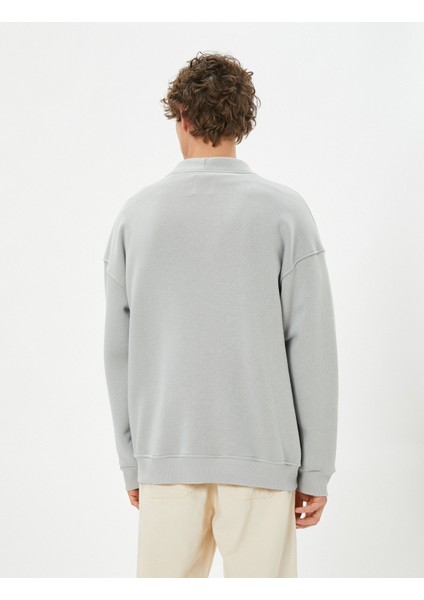 V Yaka Ceket Cep Detaylı Düğmeli fırsatları