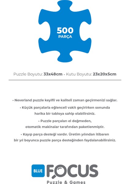 500 Parça Puzzle - Solar System (Güneş Sistemi) modelleri