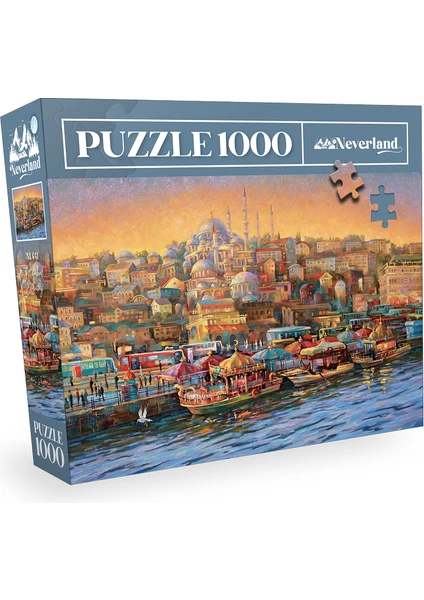 1000 Parça Puzzle - Istanbul Evenıng