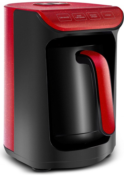 Hatır Közde Türk Kahvesi ve Türk Kahve Makinesi Rouge Red 5 Fincan Kapasiteli Bol Köpüklü fiyatları