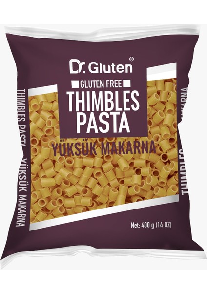 Dr.gluten Glutensiz Makarna Yüksük Makarna 400 Gr.