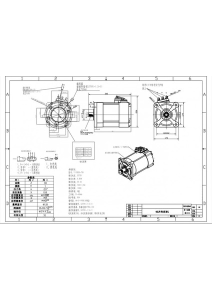 Pilmak 72V 6500W Ac Asenkron Motor