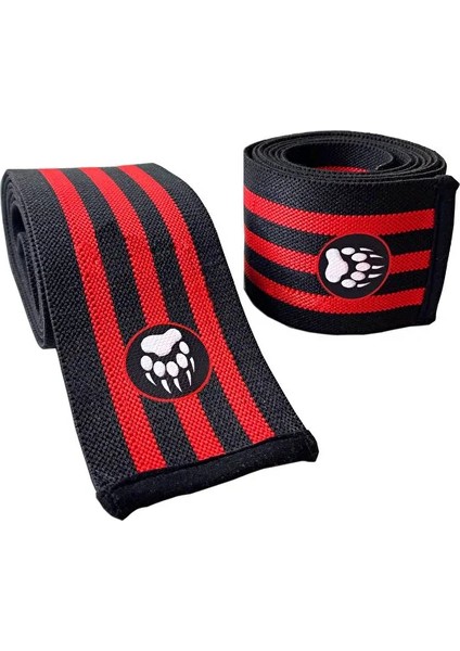 Bear Claw Fitness Pro Knee Wraps Diz Bandajı 2'li Paket