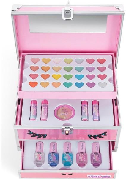 Martınelıa Unıcorn Büyük Boy Pırıltılı Makyaj Seti modelleri