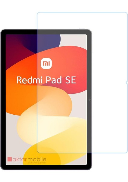 Redmi Pad Se 11 2023 Uyumlu Ekran Koruyucu Nano Kırılmaz Esnek Üstün Koruma