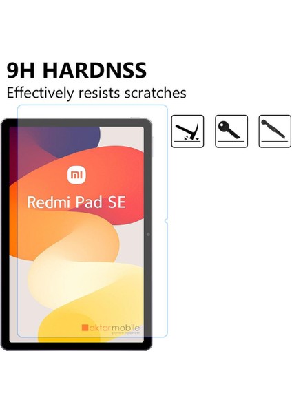 Redmi Pad Se 11 2023 Uyumlu Ekran Koruyucu Nano Kırılmaz Esnek Üstün Koruma