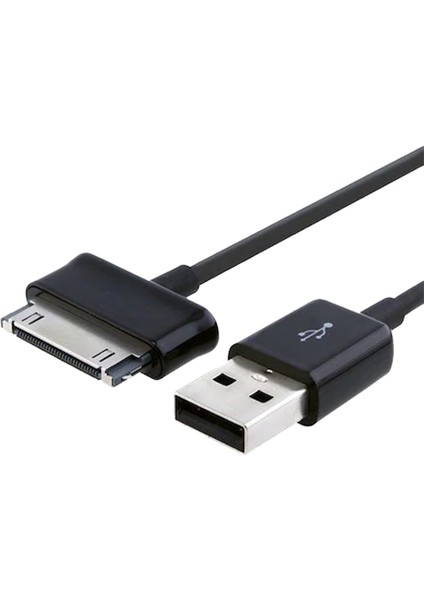 XML Dünyası Powermaster Samsung Tablet Data Kablosu USB To Samsung 1 Metre Siyah Kablo